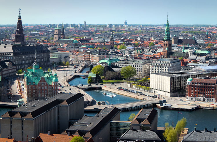 Copenhagen skyline